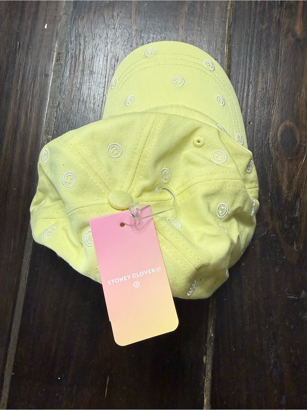 NWT Target x Stoney Clover Collab smiley yellow cap - Picture 4 of 4